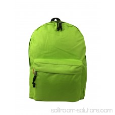 K-Cliffs Backpack Classic School Bag Basic Daypack Simple Book Bag 16 Inch Royal 564848090